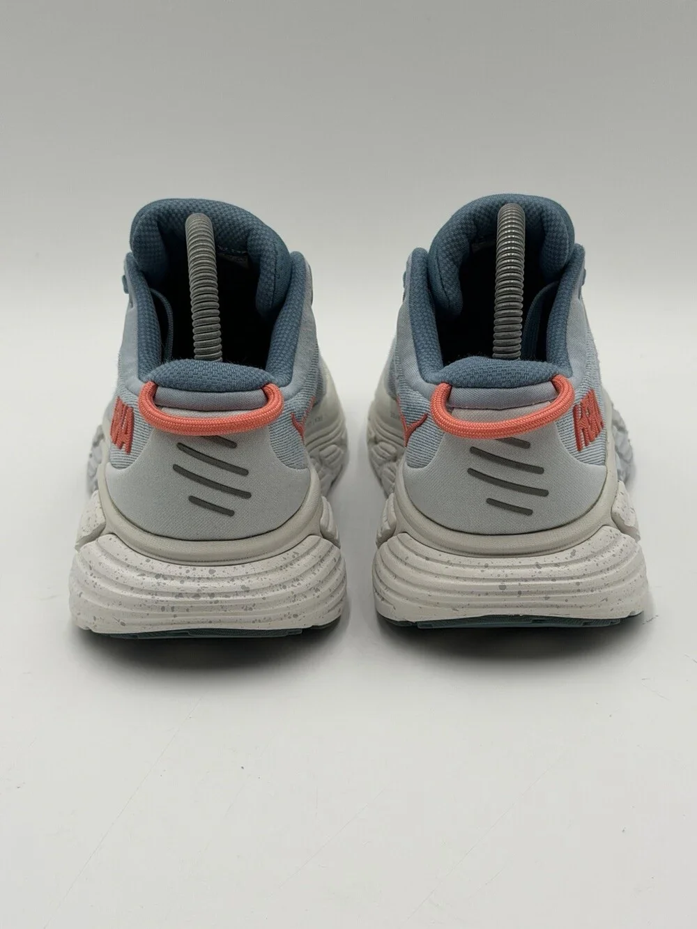 Hoka One One Gaviota 4 Wide Women's Size 6.5 D Running Shoes Blue/Fog